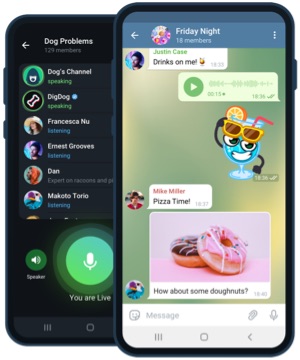 Telegram для смартфонів